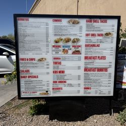 Señor Taco - Menu
