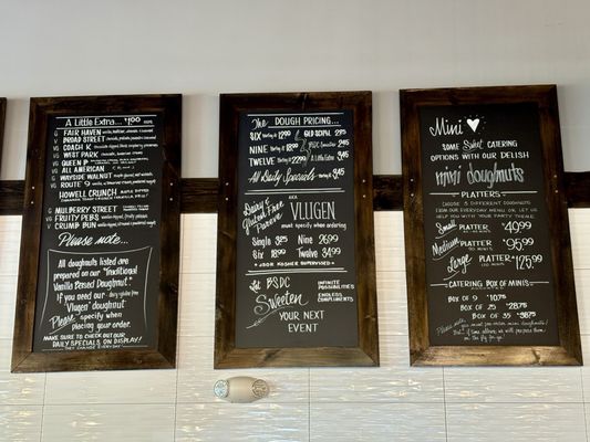 Menu photo 3 Broad Street Dough Franklin Twp, NJ