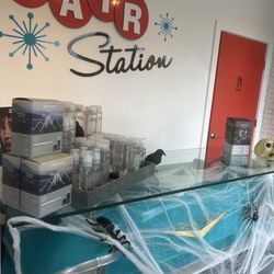 Hair Station - The entryway