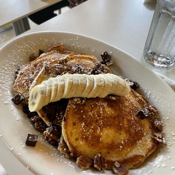 Briarpatch Restaurant - Banana pecan and chocolate chip pancakes - American Near Me - Winter Park, Florida