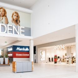 St Vital Centre - New mall entrance and aisle that includes Ardenes, Marshalls/HomeSense, Sport Chek, and Fit 4 Less