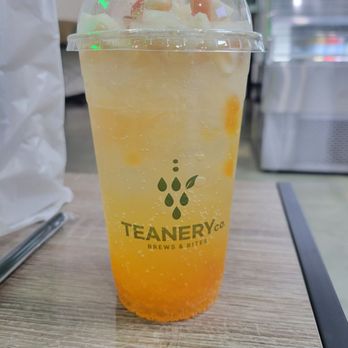 Teanery - Peach ade - Bubble Tea Near Me - Los Angeles, California Teanery - Peach ade - Bubble Tea Near Me - Los Angeles, California