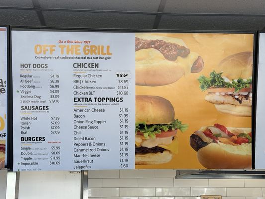 Menu photo 1 Ted's Hot Dogs Tempe, AZ