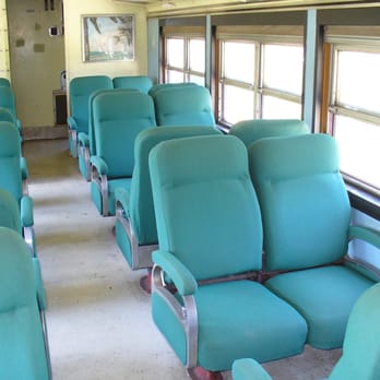 Kentucky Railway Museum - This pic shows the seating options on the train car. 4 people have the option to face each other. - Museums Near Me - New Haven, Kentucky Kentucky Railway Museum - This pic shows the seating options on the train car. 4 people have the option to face each other. - Museums Near Me - New Haven, Kentucky