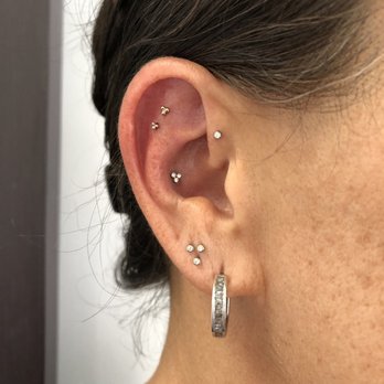 So Gold Studios - Right ear-all piercings by Cassi - Piercing Near Me - Brooklyn, New York