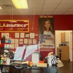 L.A. Insurance - Interior of the L.A. Insurance agency located at 2034 Airline Rd in TX