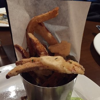 Mammoth Tavern - Sweet potato fries...battered too much and too salty - New American Near Me - Mammoth Lakes, California Mammoth Tavern - Sweet potato fries...battered too much and too salty - New American Near Me - Mammoth Lakes, California