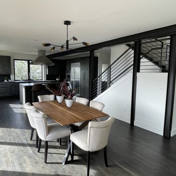 Daedalus Construction - a dining room and kitchen - Masonry/Concrete Near Me Daedalus Construction - a dining room and kitchen - Masonry/Concrete Near Me