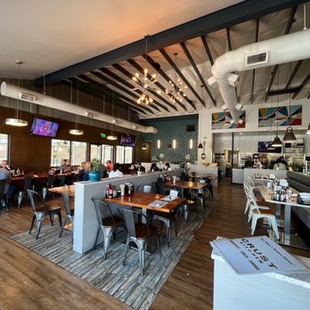 Crust Kitchen - the dining area of a restaurant - Pizza Near Me - San Diego, California