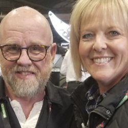 Corydon Dental Wellness - Dr. Dawn Durbin with her anti-vax tribe leader.