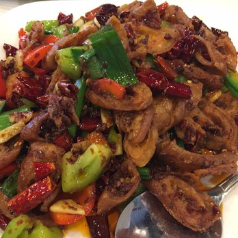 Chengdu Taste - Stir Fry Pork Intestine - Szechuan Near Me - Alhambra, California Chengdu Taste - Stir Fry Pork Intestine - Szechuan Near Me - Alhambra, California