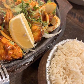 Sugandh Indian Restaurant & Bar - Chicken Tikka Kebab and Basmati Rice - Indian Near Me - Millbrae, California Sugandh Indian Restaurant & Bar - Chicken Tikka Kebab and Basmati Rice - Indian Near Me - Millbrae, California