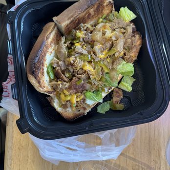 Blackwater Trading Post - Husband's Philly cheesesteak, he said it was the best he's ever had! - Convenience Stores Near Me - Virginia Beach, Virginia