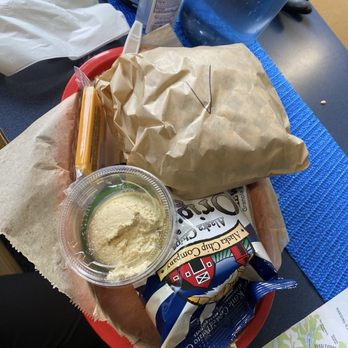 Major Marine Tours - Vegetarian sandwich lunch --hummus is in the container - Boating Near Me - Seward, Alaska