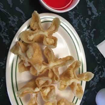 China King - Now THESE are properly executed Crab Rangoon! Have been craving these all week! So good! - Chinese Near Me - Republic, Missouri China King - Now THESE are properly executed Crab Rangoon! Have been craving these all week! So good! - Chinese Near Me - Republic, Missouri