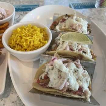 Palm & Paddle Grille - Caribbean Jerk Chicken Tiki Tacos - American Near Me - Springfield, Missouri