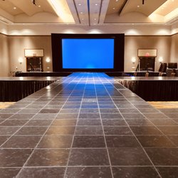 All Stage & Sound - Custom runway stage with vinyl dance floor top