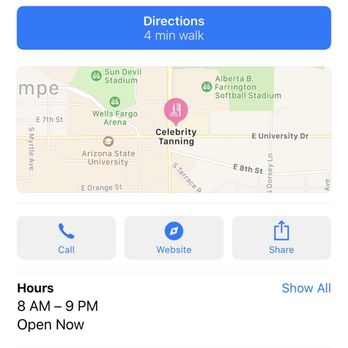 Celebrity Tan + Wellness - Their hours - Spray Tanning Near Me - Tempe, Arizona
