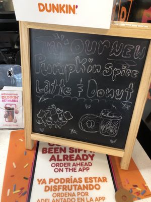 Dunkin' Donut by null