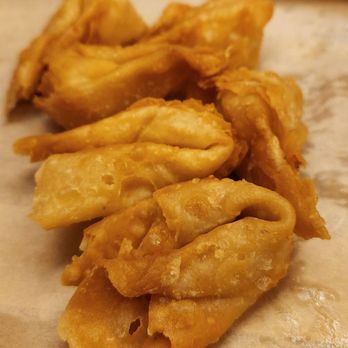 Little Wok - Cream cheese wontons... could've been folded better to be more appetizing, tbh. But it was good. - Chinese Near Me - Temecula, California Little Wok - Cream cheese wontons... could've been folded better to be more appetizing, tbh. But it was good. - Chinese Near Me - Temecula, California