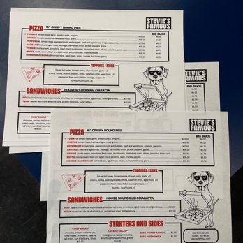 Stevie’s Famous - menu - Pizza Near Me - Burien, Washington Stevie’s Famous - menu - Pizza Near Me - Burien, Washington