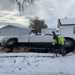 Aaliby Auto Repair and Towing - recovery from a ditch