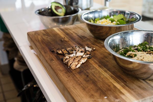 First Course Salad Kitchen by null