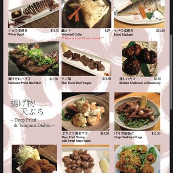Izakaya Okan - Menu - Japanese Near Me - Costa Mesa, California