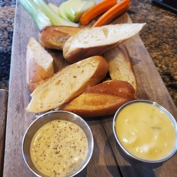Barleymash - Pretzel w/ dijon mustard and beer cheese - Sports Bars Near Me - San Diego, California
