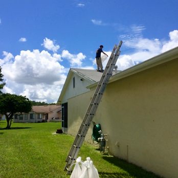 Royal Plus Disaster Cleanup - Giuseppe waterproofing the roof before the rain comes. Thanks!! - Damage Restoration Near Me - Winter Springs, Florida Royal Plus Disaster Cleanup - Giuseppe waterproofing the roof before the rain comes. Thanks!! - Damage Restoration Near Me - Winter Springs, Florida