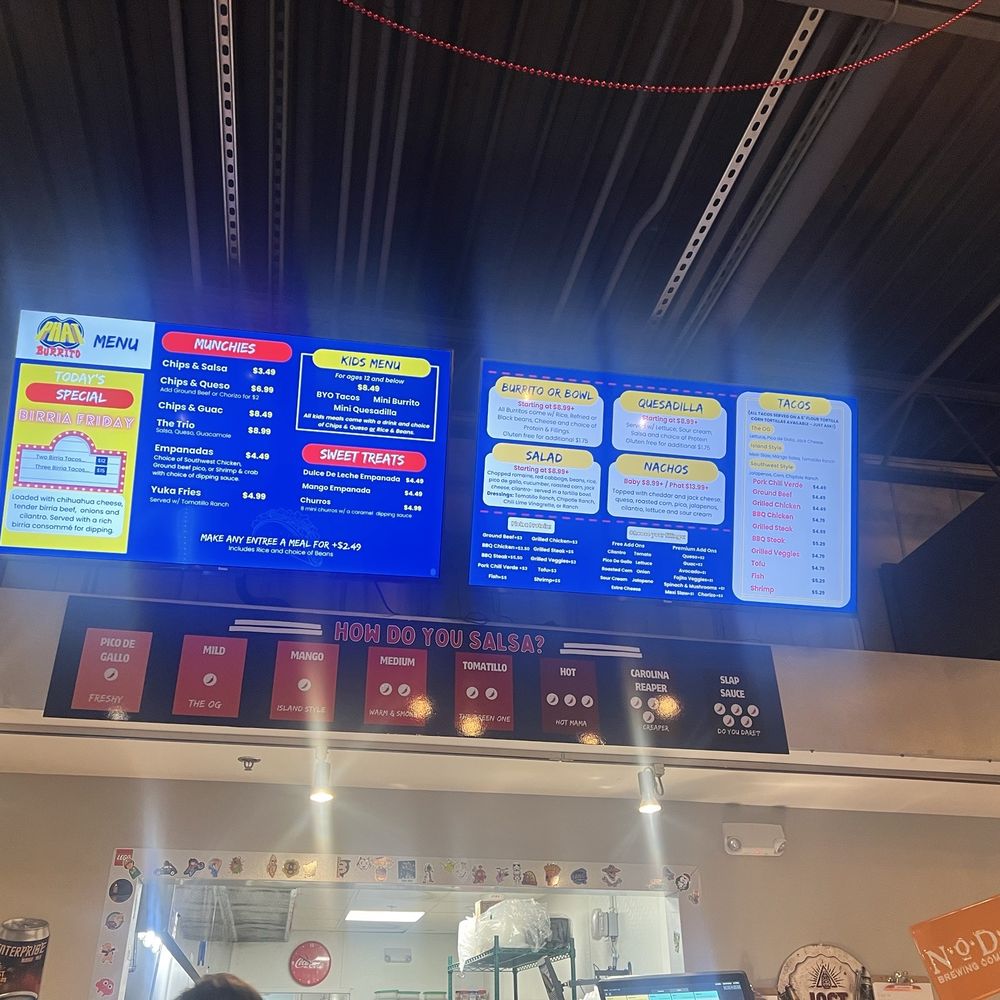Phat Burrito - Menu - Mexican Near Me - Charlotte, North Carolina