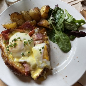 Haven Cafe & Bakery - Eggs Benedict on croissant - Breakfast & Brunch Near Me - Lenox, Massachusetts