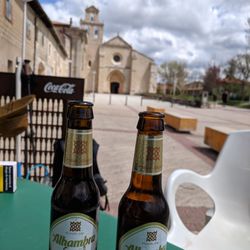 Bar Marcela - Lovely view of the church from the patio