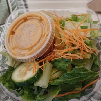 Masa Asian Cuisine - Salad that came with lunch special - Sushi Bars Near Me - Babylon, New York Masa Asian Cuisine - Salad that came with lunch special - Sushi Bars Near Me - Babylon, New York