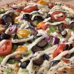 Mira's Cafe - Tandoori Garden Pizza