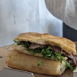 Bistecca Focaccia Sandwich