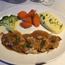 Fish in a Tie - Chicken breast stuffed with goat cheese and basil