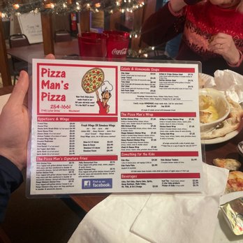 Pizza Man's Pizza - Menu - Pizza Near Me - Johnstown, Pennsylvania