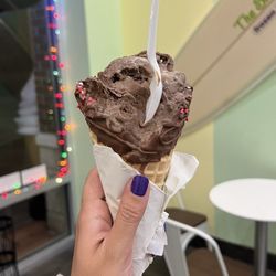 Hoffman's Sweet Shoppe - Brownie chocolate ice cream