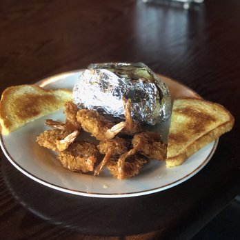 Maggi's Kitchen - Coconut Shrimp, Baked Potato, and Texas Toast. - American Near Me - Longmont, Colorado
