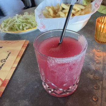 La Lucha - La Lucha margarita - Seafood Near Me - Houston, Texas