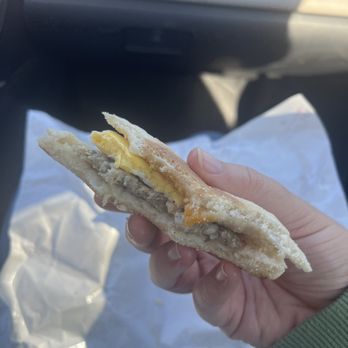 Glenview Grind - Sausage, egg, and cheese breakfast sandwich - Coffee & Tea Near Me - Glenview, Illinois