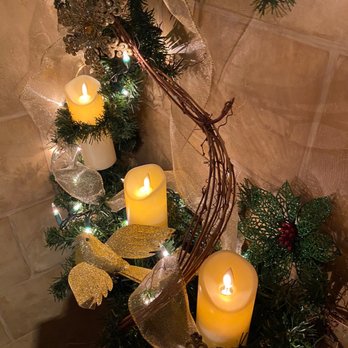 15 Fox Place - a christmas tree with lit candles - Italian Near Me - Jersey City, New Jersey