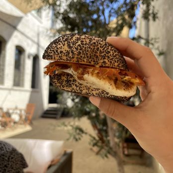 Etiquette Coffee - Breakfast sandwich that took 38 minutes to make - Coffee & Tea Near Me - Los Angeles, California