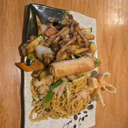 China Gourmet - Pork Szechuan style with chow mein