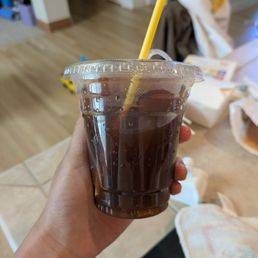 Complimentary tea we with bento