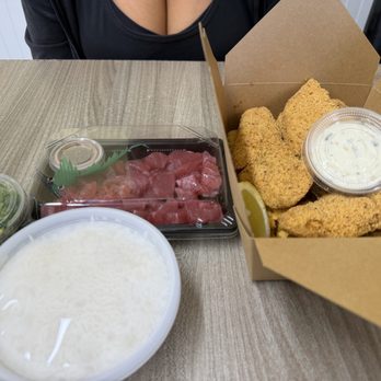 Basa Seafood Express - Shoyu Tuna Poke & Fish & Chips - Poke Near Me - Castro Valley, California