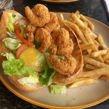 Curio Bistro - Fried Shrimp Po-Boy - Cajun/Creole Near Me - New Orleans, Louisiana