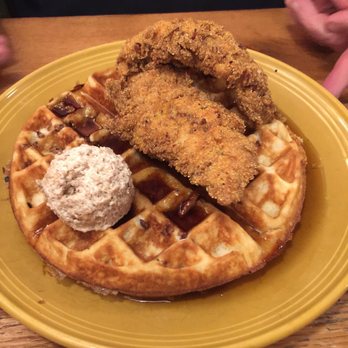 Cherry Street Pub - Pecan chicken & waffles - Pubs Near Me - Lancaster, Ohio