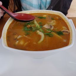 Hand pulled noodle soup Hand pulled noodle soup